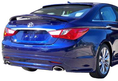 Painted custom style spoiler for a  hyundai sonata  2011-2013