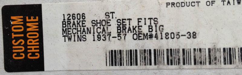 Harley davidson 1937-1957 brake shoes 41805-38