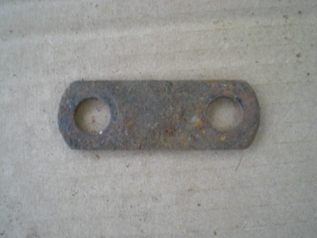 Porsche 356 transmission mounts reinforcement plate