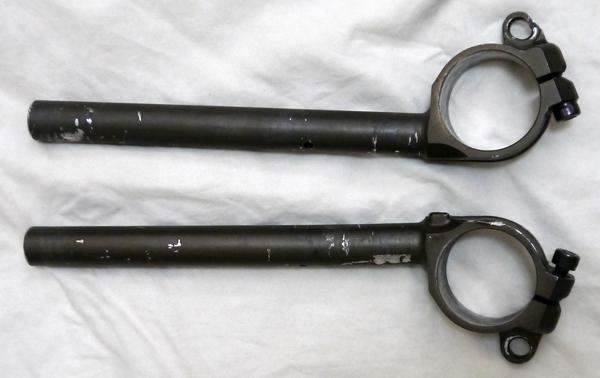 03 04 kawasaki zx6r 636 stock oem clipons handle bars - straight zx-6r 2003 2004