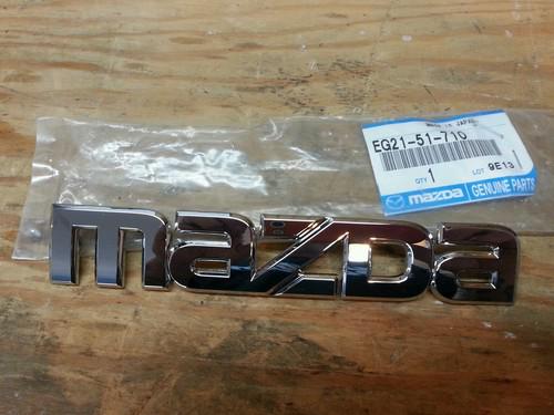 New oem rear name emblem mazda cx-7 2007-2009