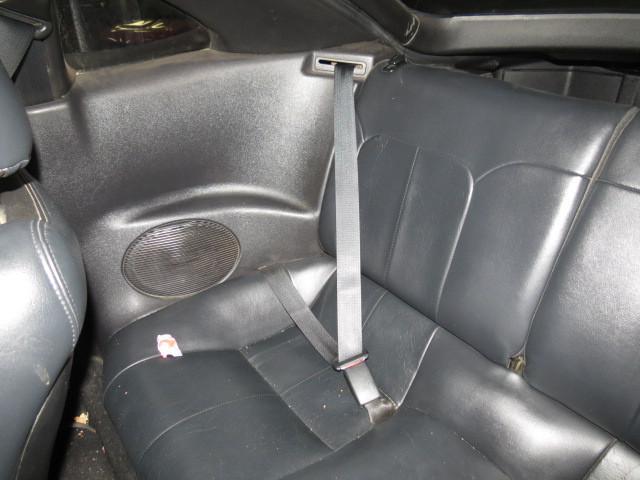 2000 mitsubishi eclipse rear seat belt & retractor only rh passenger black