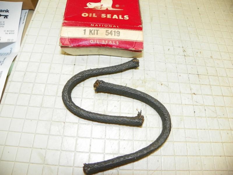 Chevrolet truck 1940-62 new national crankshaft rear seal 5419 repl 3835774