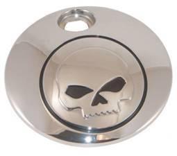 Touring models 2008-later fuel tank chrome skull console door hd#61308-09