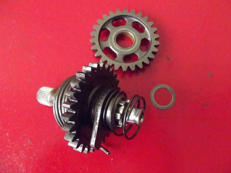 Suzuki rm125 rm 125 kick start starter shaft gear 1992 1993 1994 1995 1996 1997