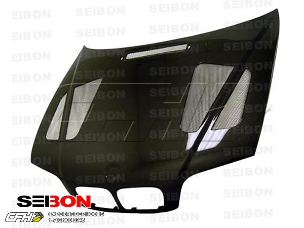 Seibon carbon fiber er-style carbon fiber hood kit auto body bmw 3series 99-02 b