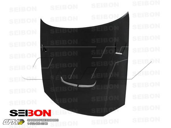 Seibon carbon fiber ju-style carbon fiber hood kit auto body nissan skyline 99-0