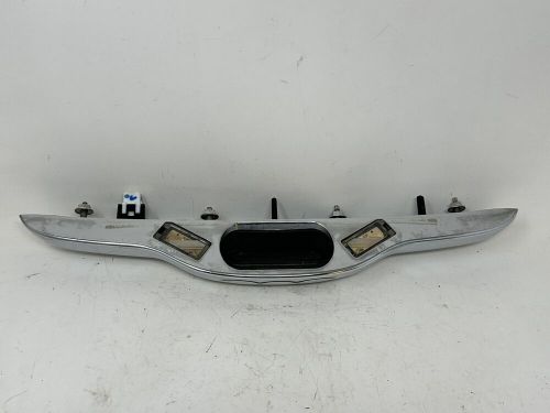 2012-2017 fiat 500 rear trunk liftgate handle chrome trim molding oem 68070066ab