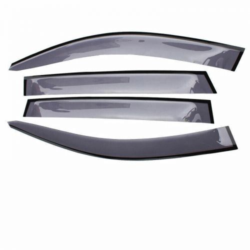 For cadillac ct4 2020-2021 smoky black window visor vent shade sun rain guard 4x