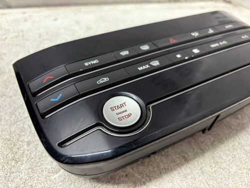 2016-2017 jaguar xe oem heater climate control panel gx63-18c858-se