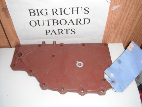 New omc 318359 outer exhaust cover evinrude johnson 50hp 1973 free shipping