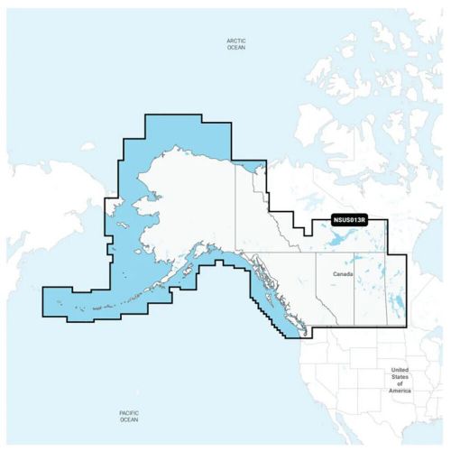 Garmin navionics+™ nsus013r canada, west &amp; alaska