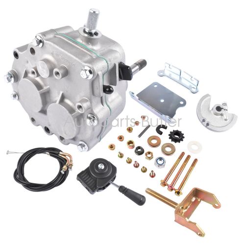 Go kart forward reverse 212cc gear box works with 30 series torque converter