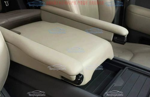 Beige leather lh&amp;rh front seat armrest  for land rover defender 90/110 2020-2023