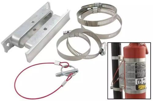 Allstar performance all10510 2.5 lbs quick release fire extinguisher bracket