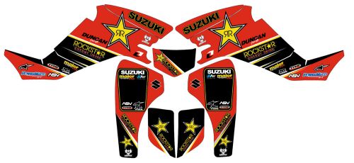 Fits ltz 400 2003 to 2008 graphic kit for suzuki ltz 400 sticker z400 decal