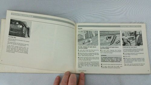 Vw volkswagen jetta 1985 owners manual guide brochure books factory volkswagon