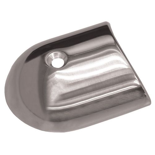 Taco polished stainless steel 2-19/64&#039;;&#039;; rub rail end cap