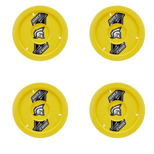 Dirt defender 15 x 8 gen ii solid wheel covers mud covers yellow 4 pack