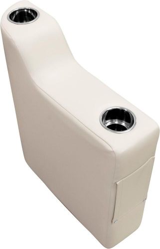 Wisepontoon arm rest 7&#034; right, platinum