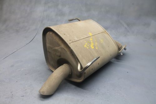 2022 subaru outback wilderness left muffler slip on can silencer 44300an04b