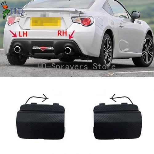 1 right car rear bumper tow eye cap towhook cover lid for subaru brz 2013-2017