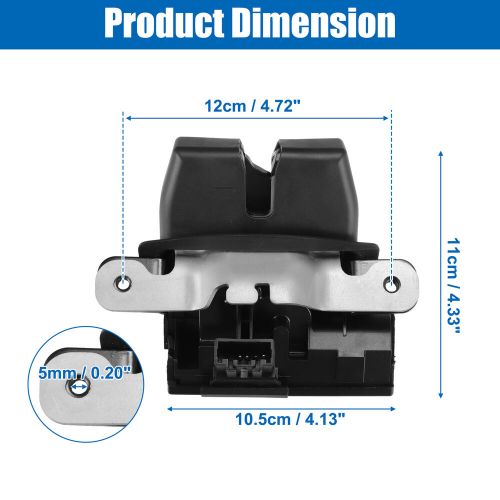 Rear tailgate lock latch actuator fit for ford fiesta mk7 b-max no.8a61a442a66be
