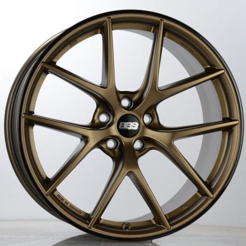 Bbs ci-r 19x9 5x120 et44 bronze rim protector wheel -82mm pfs/clip required