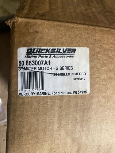 Mercruiser quicksilver inboard starter motor