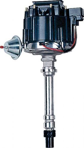 Proform polished hei racing distributor with black cap