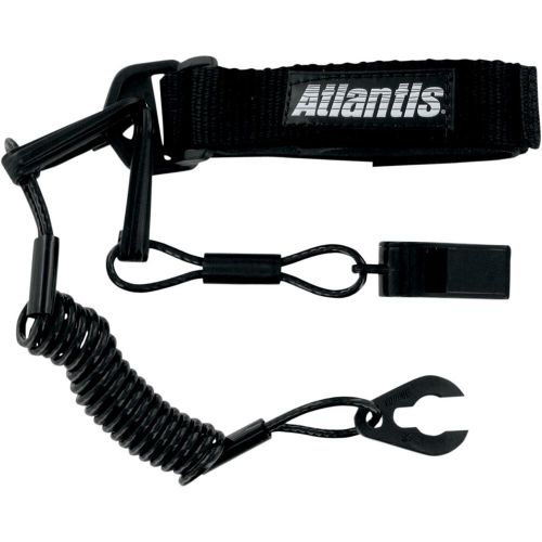 Atlantis pro floating wrist lanyard black a8130pfw