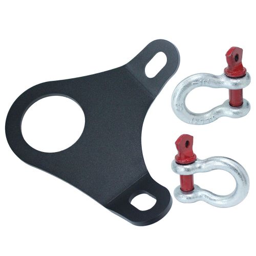 5th wheel ultimate connection safety chains plate with 1/2in shackles