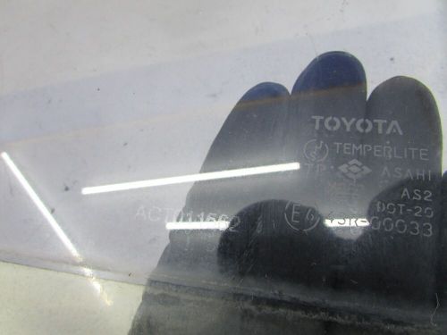 Door window glass gs300 1993 1997 lexus left driver side rear back oem