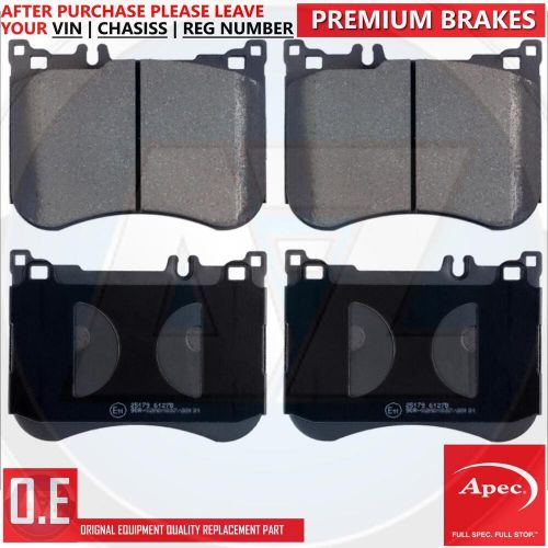 For mercedes e53 cls53 amg s-class amg sport apec front brake pads &amp; wear sensor