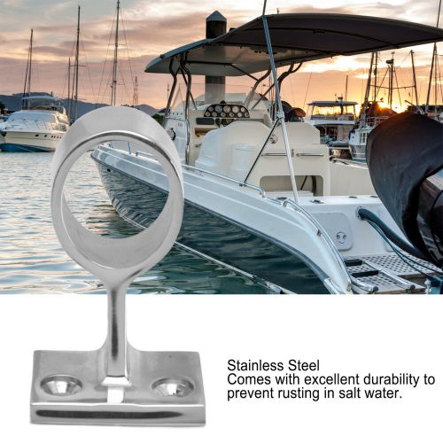 Boat hand rail base 316 stainless steel handrail fitting 60 degree accessory for