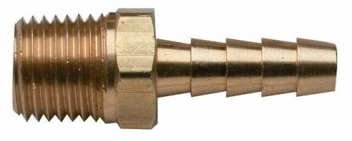 Moeller marine 033401-10 - 1/4&#034; hose i.d. to 1/4&#034; npt(m) brass hose/pipe