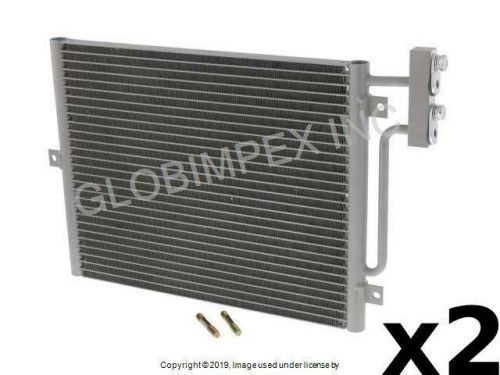 Porsche (1997-2005) a/c condenser front left and right (2) nissens + warranty