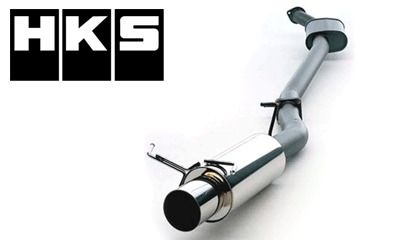 Hks hi-power mild steel cat back exhaust for 2003-06 mitsubishi evolution 8 9 ix