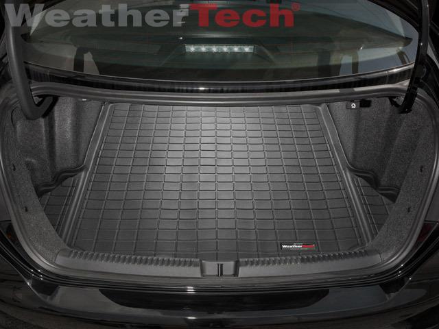 Weathertech® cargo liner - volkswagen jetta/gli sedan - 2011-2014 - black