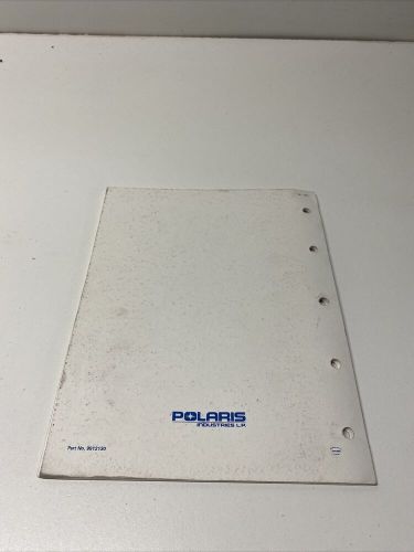 1992 polaris widetrak parts manual 9912130