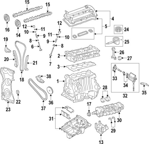 Genuine mazda piston l3y4-11-sa0