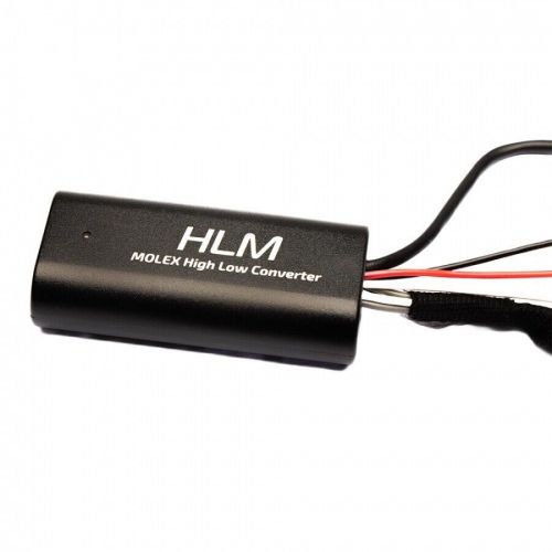 Hlm high low adapter for factory car radios molex rca converter signal converter  -