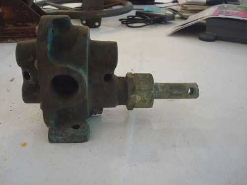 Vintage boat marine pump brass oberdorfer nr