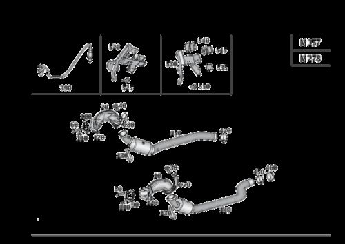 Genuine mercedes-benz clamp 000-490-15-41