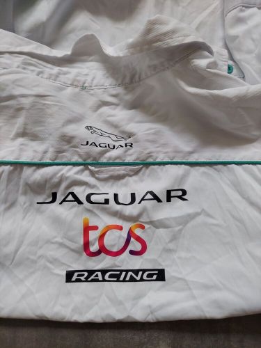 Genuine jaguar racing formula-e team shirt xjr s x f-type xj xk xf xjs xk8 lrg