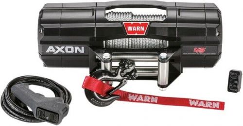 Warn axon 45 winch with rockerbar switch &amp; remote 1/4&#034; 50&#039; wire