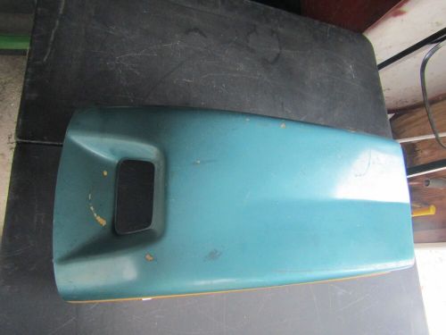 Vintage wizard boat motor cover