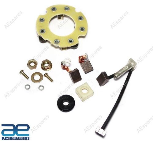 Starter motor carbon brush assy kit for 3 wheeler tuktuk compact re 4 stroke @uk