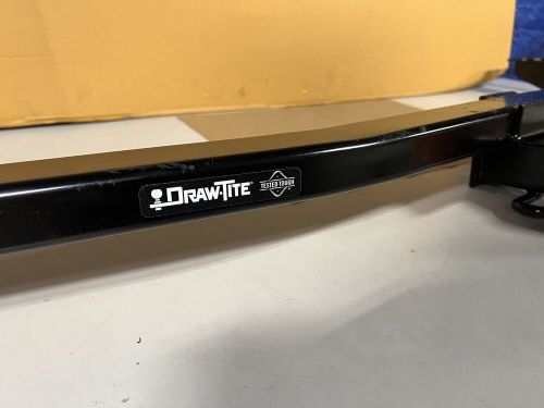 Draw tite 75599 class 3 trailer hitch only , 2&#034; square receiver -black no screws