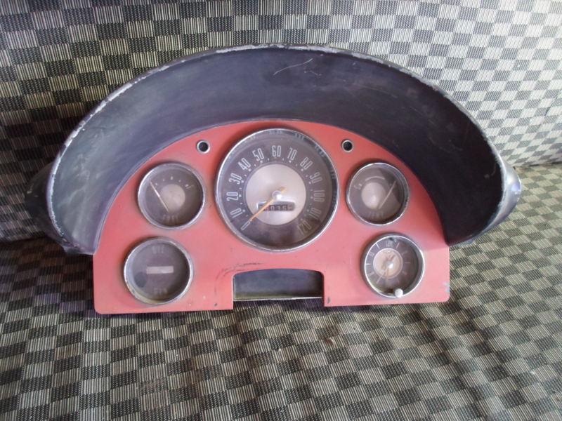 56 ford dash gauge cluster